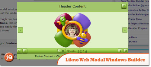 Likno-Web-Modal-Windows-Builder