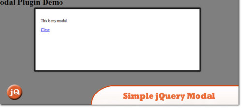 Simple-jQuery-Modal