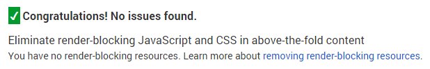pagespeed-insights-no-render-blocking
