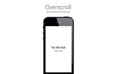 Overscroll - это плагин jQuery и polyfill для стиля прокрутки Safari mobile