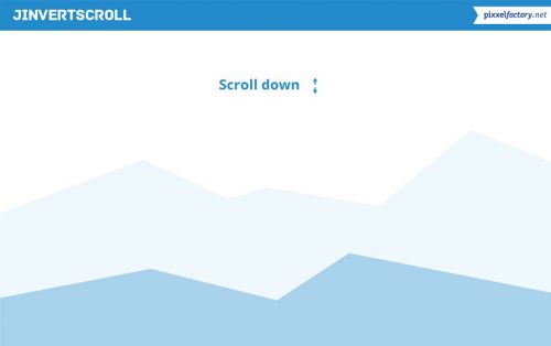 Это легкий плагин для jQuery, который позволяет вам перемещаться по горизонтали с эффектом параллакса при прокрутке вниз.